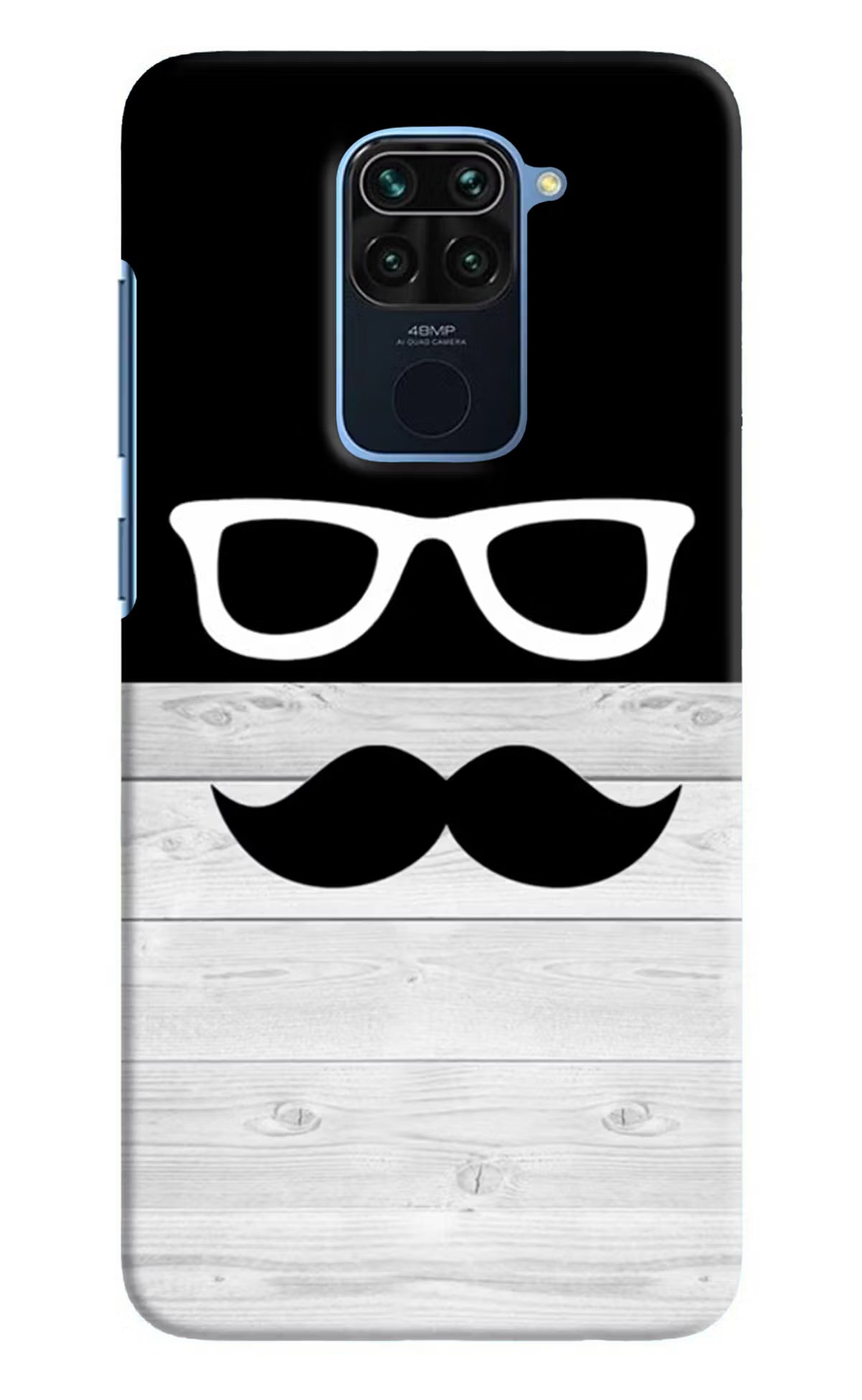 Mustache Redmi Note 9 Hard Case Back Cover by Casekaro