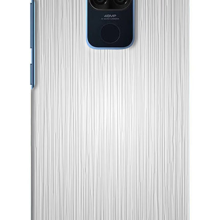 Wooden Grey Texture Redmi Note 9 Hard Case Back Cover by Casekaro