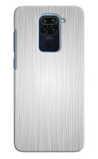 Wooden Grey Texture Redmi Note 9 Hard Case Back Cover by Casekaro