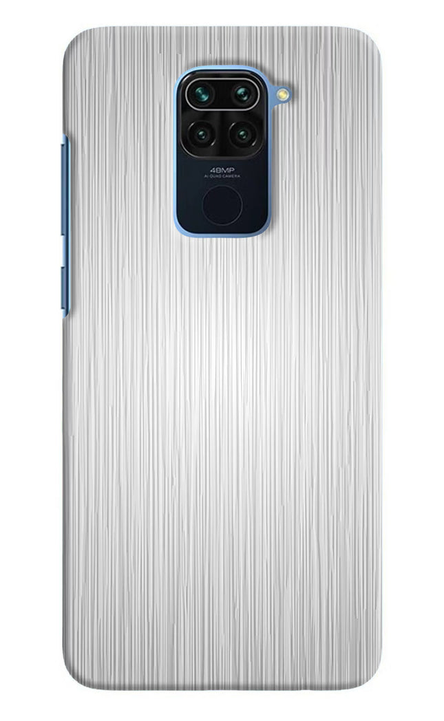 Wooden Grey Texture Redmi Note 9 Hard Case Back Cover by Casekaro