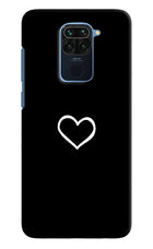 Heart Redmi Note 9 Hard Case Back Cover by Casekaro