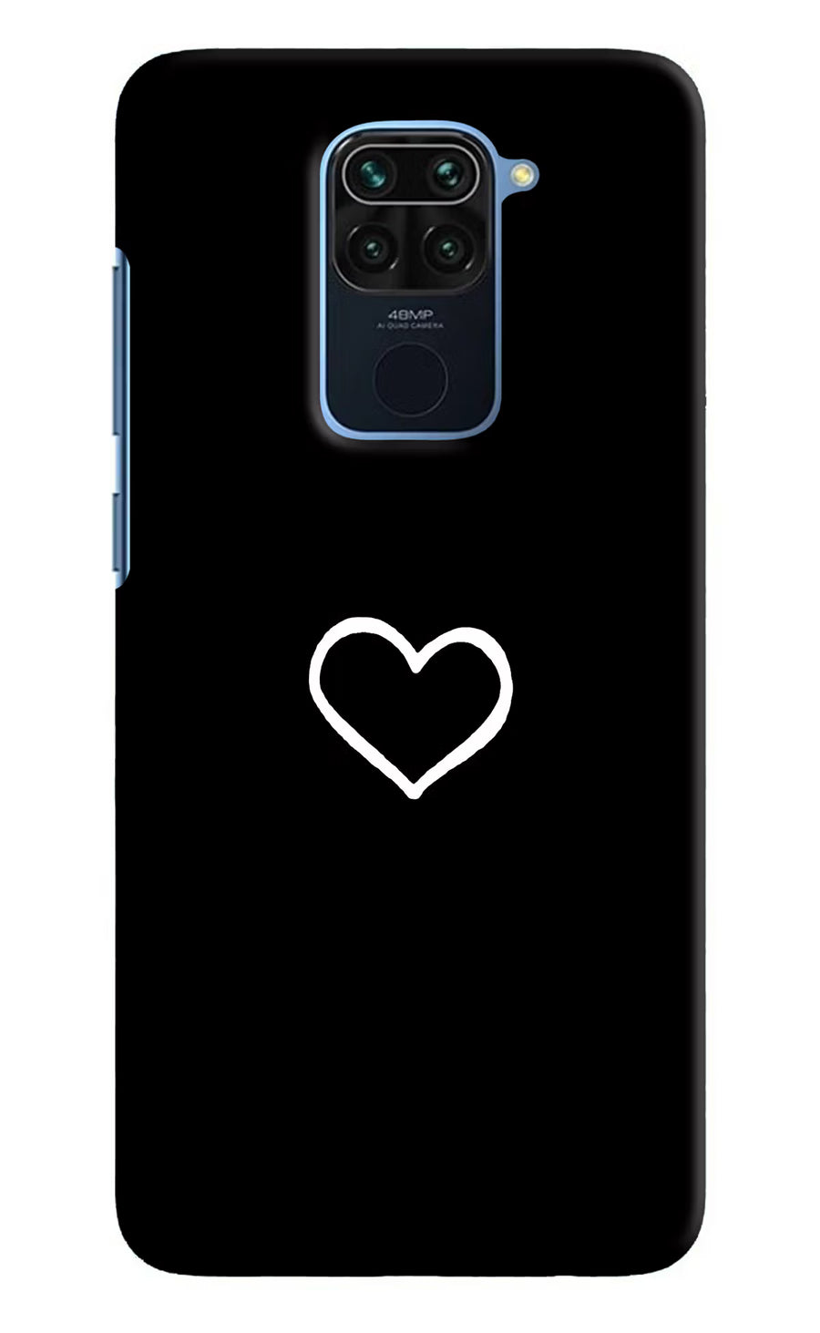 Heart Redmi Note 9 Back Cover, Hard case