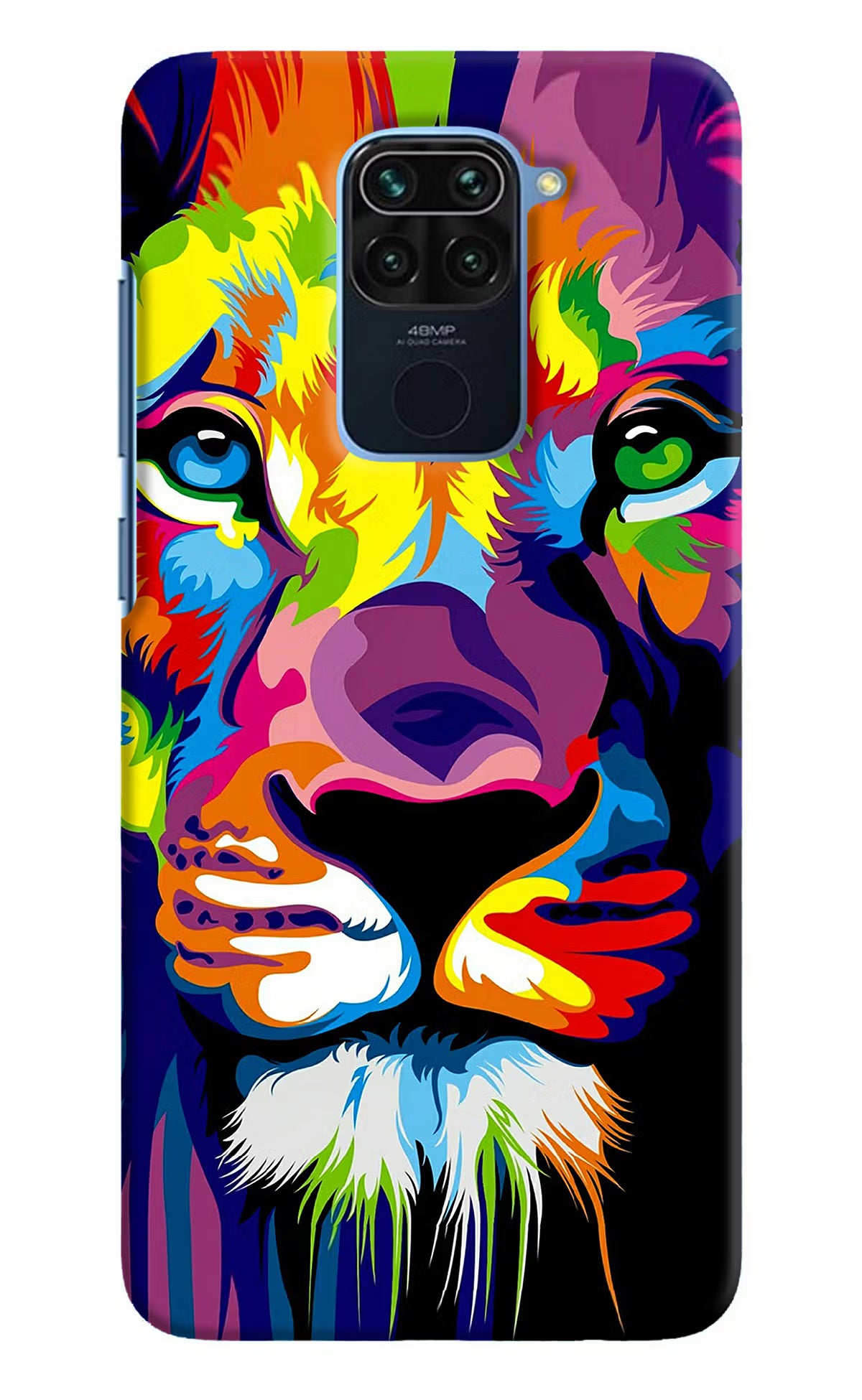 Lion Redmi Note 9 Hard Case Back Cover by Casekaro