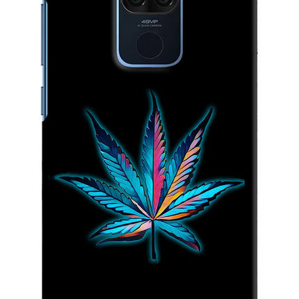 Weed Redmi Note 9 Hard Case Back Cover by Casekaro