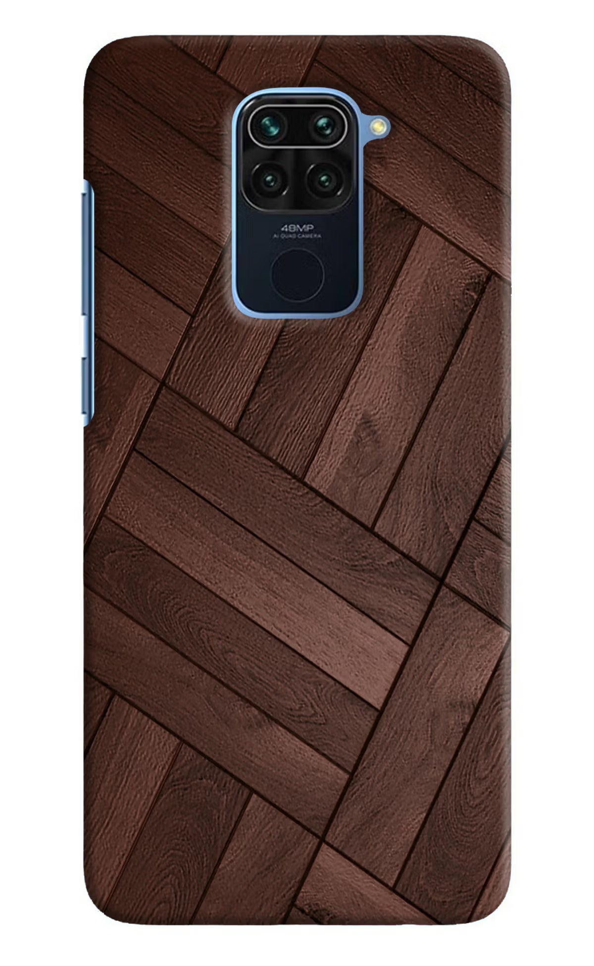 Wooden Texture Design Redmi Note 9 Hard Case Back Cover by Casekaro