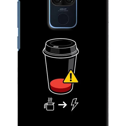 Coffee Redmi Note 9 Hard Case Back Cover by Casekaro