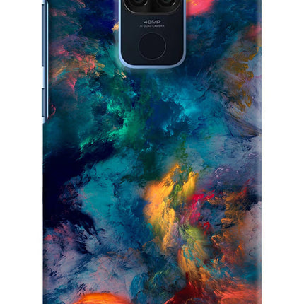 Artwork Paint Redmi Note 9 Hard Case Back Cover by Casekaro