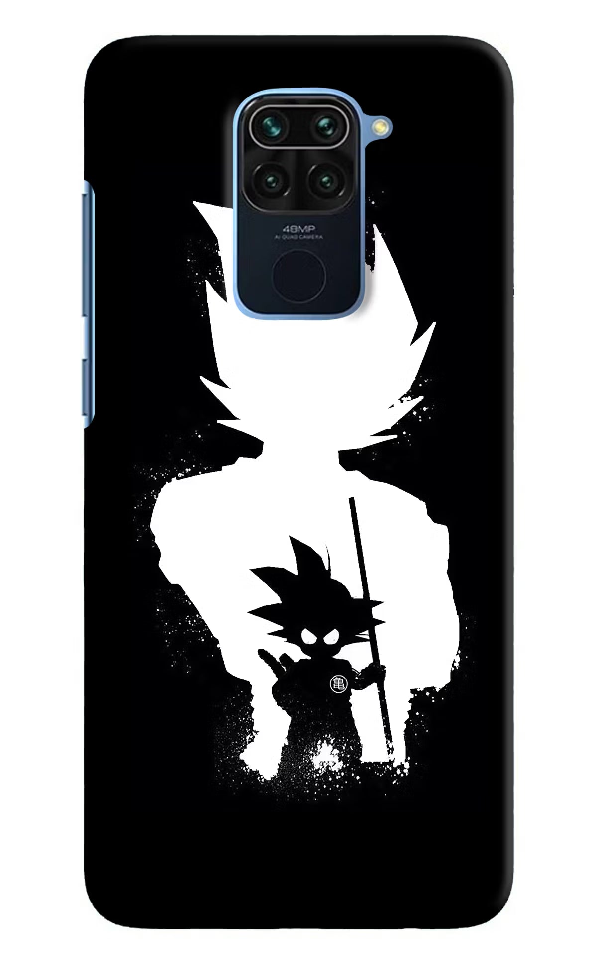 Goku Shadow Redmi Note 9 Hard Case Back Cover by Casekaro