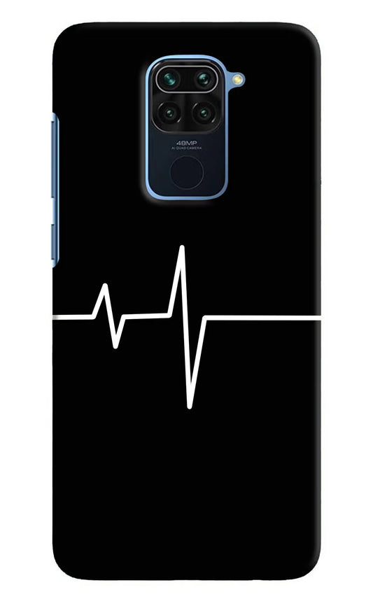 Heart Beats Redmi Note 9 Hard Case Back Cover by Casekaro