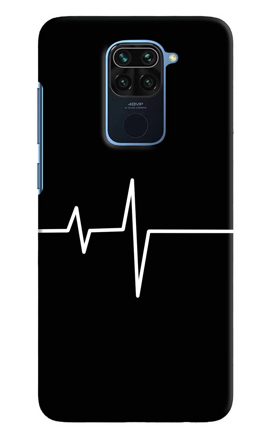 Heart Beats Redmi Note 9 Back Cover, Hard case