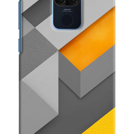 Abstract Redmi Note 9 Hard Case Back Cover by Casekaro