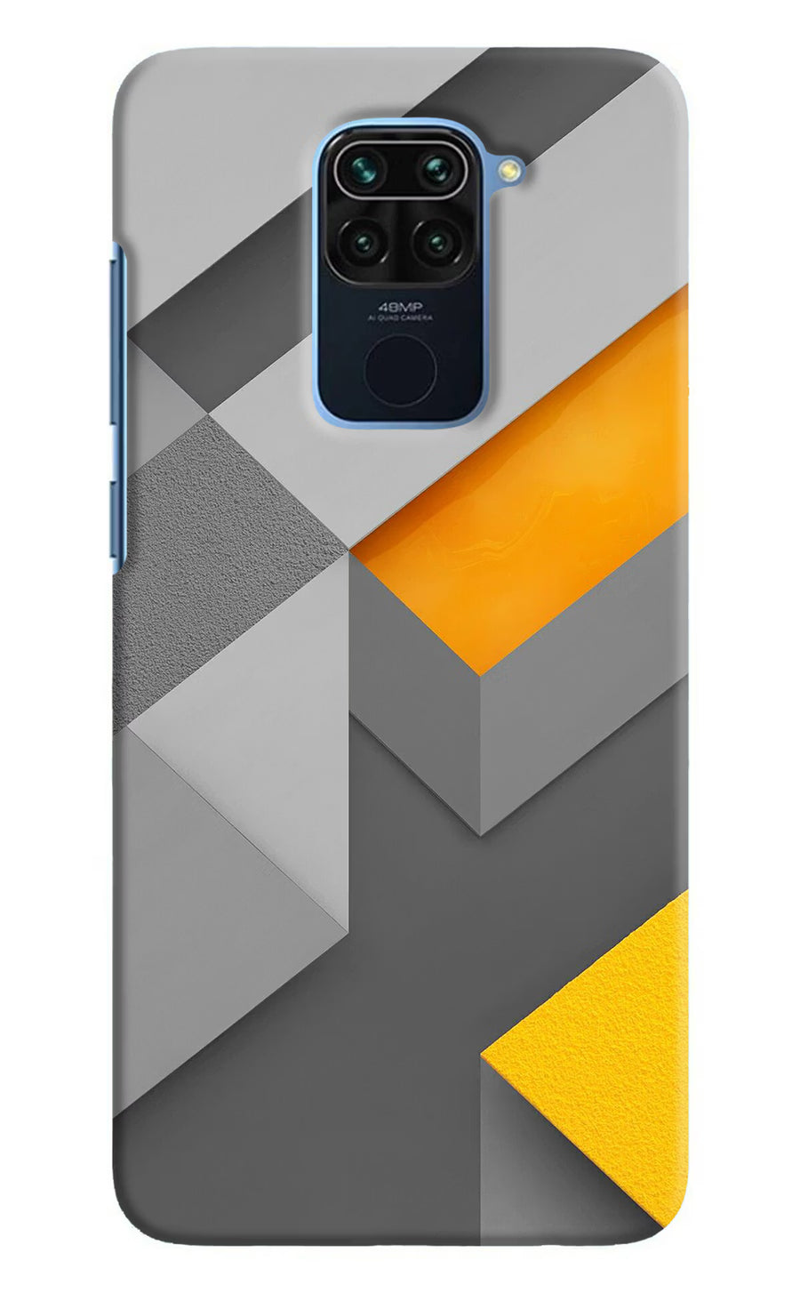 Abstract Redmi Note 9 Back Cover, Hard case