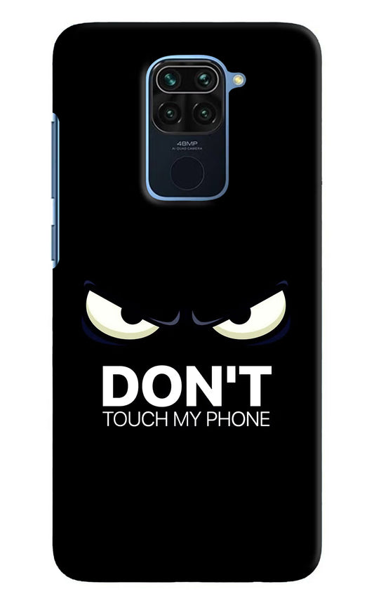 Don'T Touch My Phone Redmi Note 9 Hard Case Back Cover by Casekaro