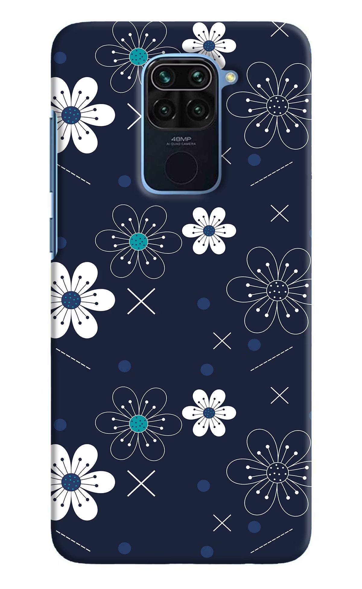 Flowers Redmi Note 9 Hard Case Back Cover by Casekaro
