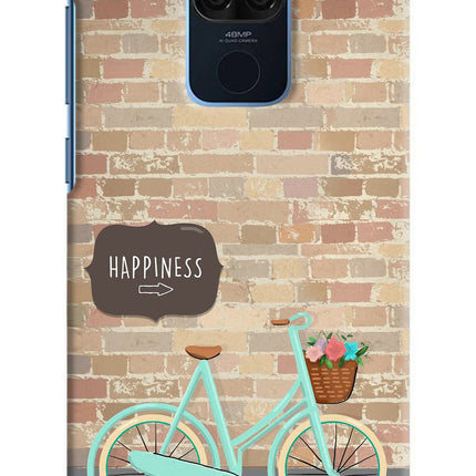 Happiness Artwork Redmi Note 9 Hard Case Back Cover by Casekaro