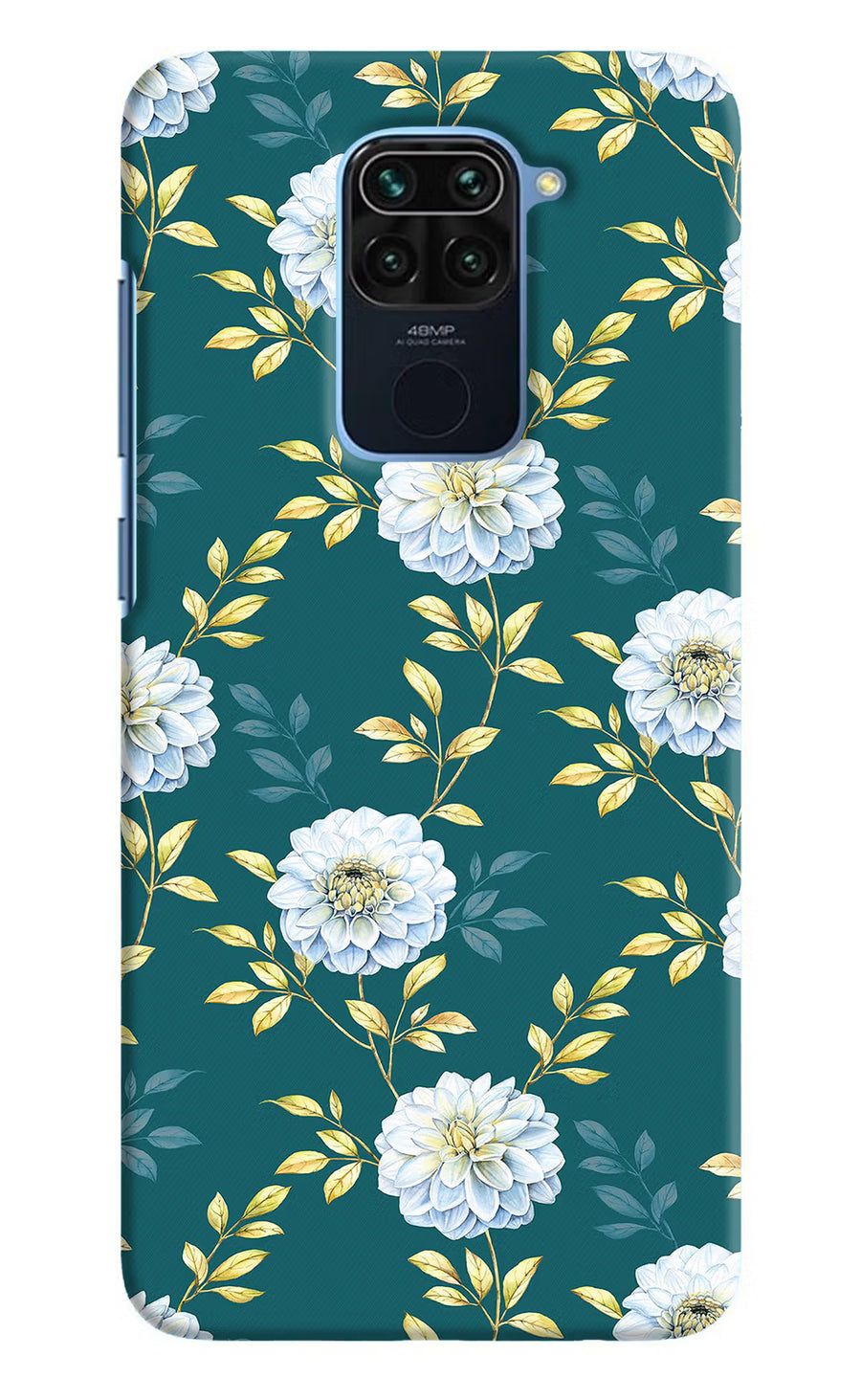 Flowers Redmi Note 9 Back Cover, Hard case