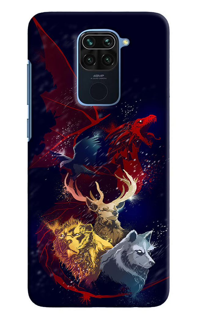 Game Of Thrones Redmi Note 9 Hard Case Back Cover by Casekaro