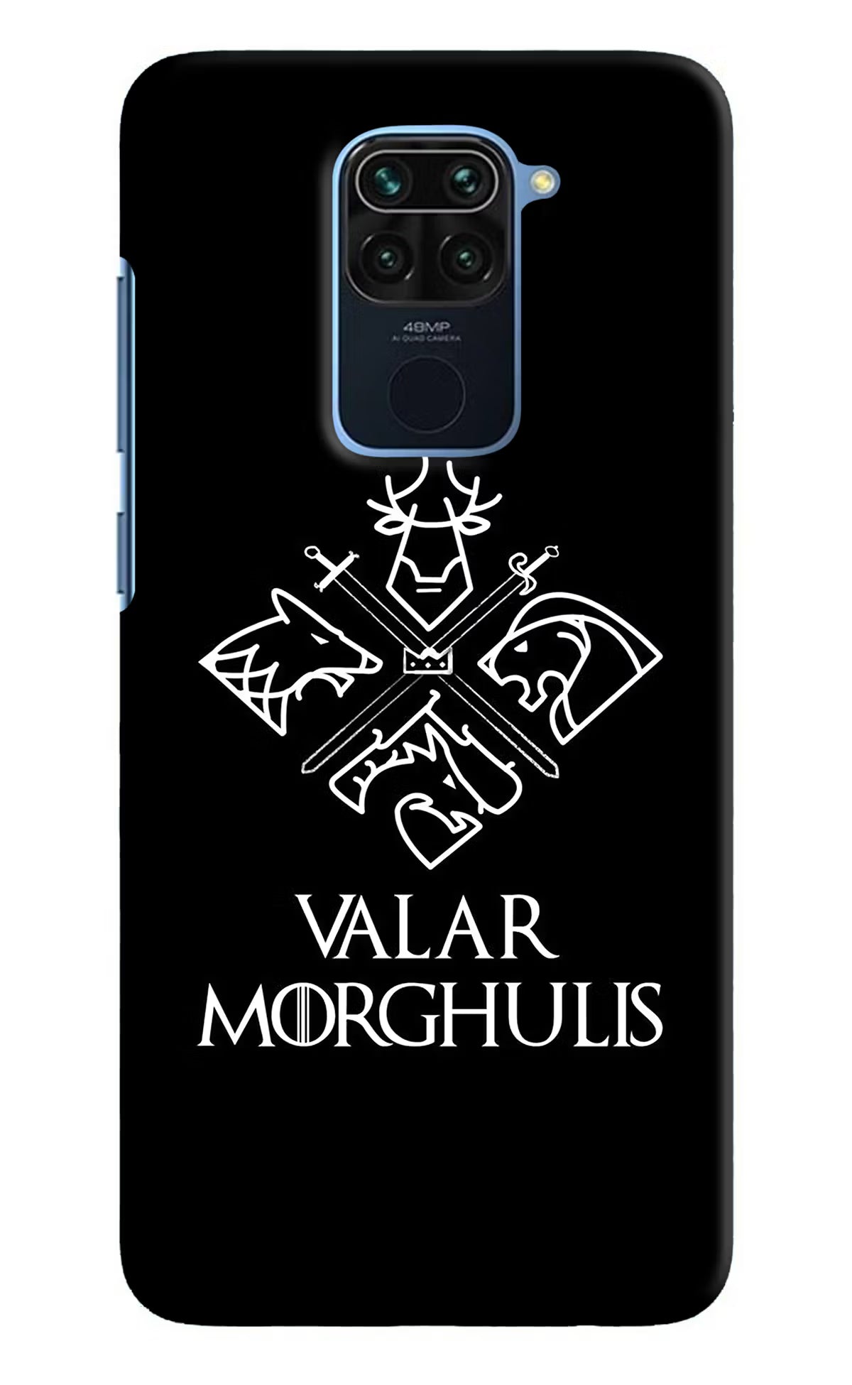 Valar Morghulis | Game Of Thrones Redmi Note 9 Hard Case Back Cover by Casekaro