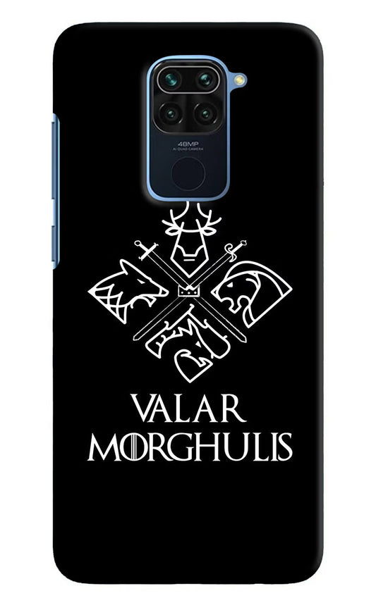 Valar Morghulis | Game Of Thrones Redmi Note 9 Hard Case Back Cover by Casekaro