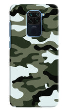Camouflage Redmi Note 9 Hard Case Back Cover by Casekaro