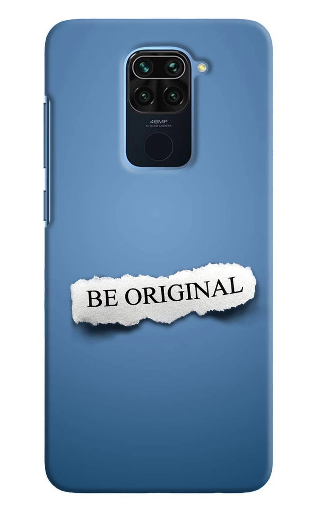 Be Original Redmi Note 9 Hard Case Back Cover by Casekaro