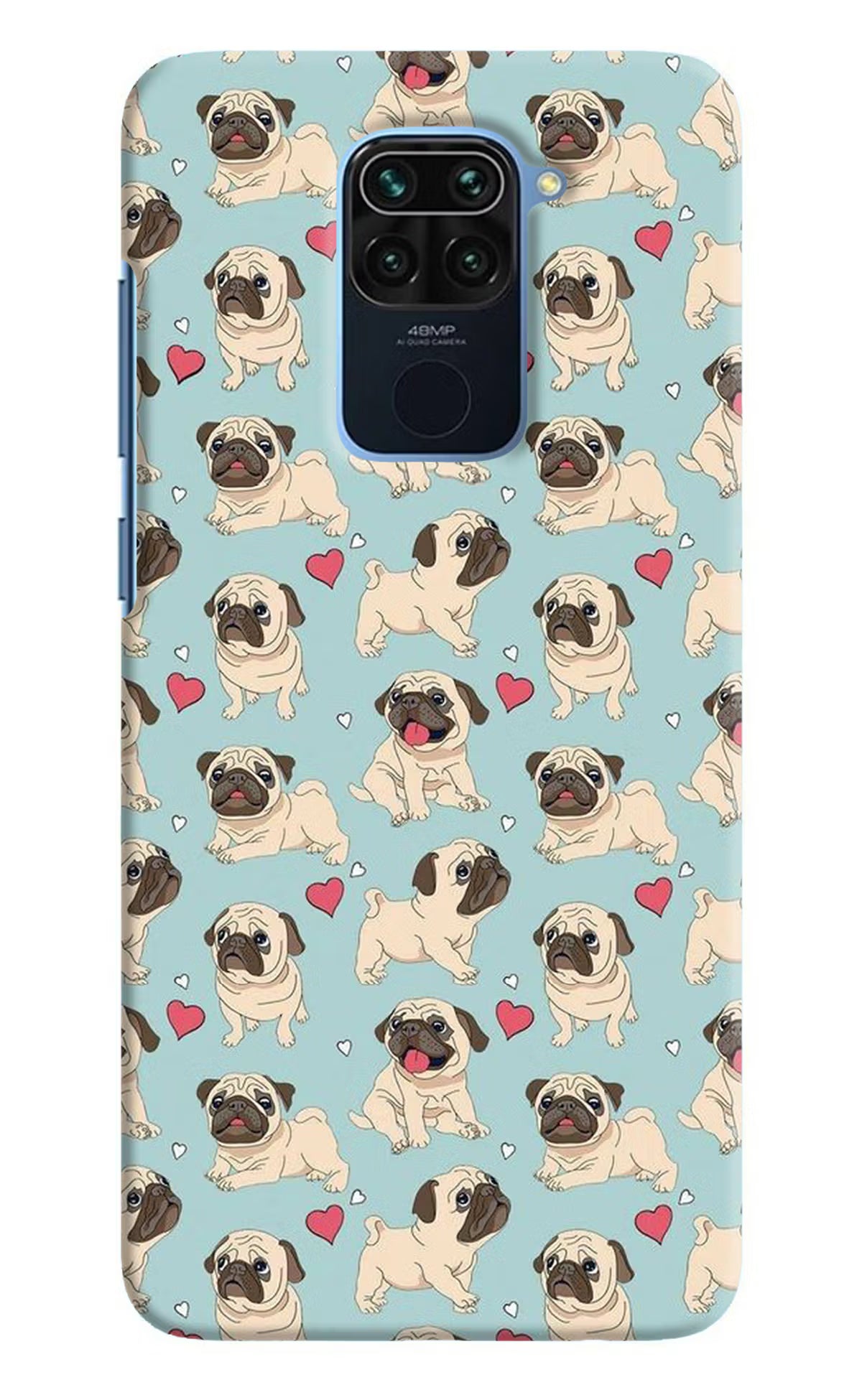 Pug Dog Redmi Note 9 Hard Case Back Cover by Casekaro
