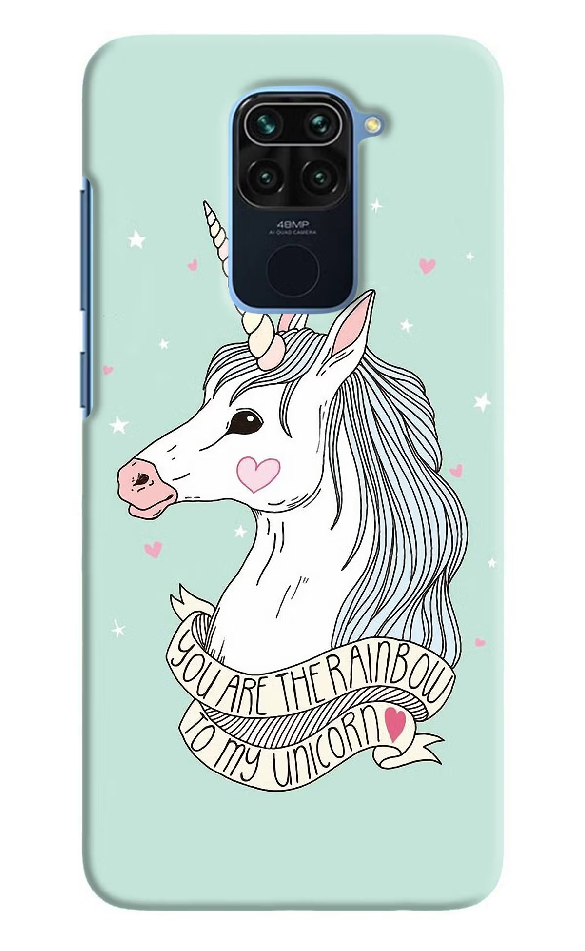 Unicorn Wallpaper Redmi Note 9 Hard Case Back Cover by Casekaro