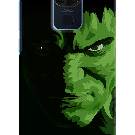 HULK Redmi Note 9 Hard Case Back Cover by Casekaro