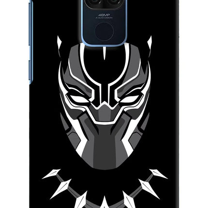Black Panther Redmi Note 9 Hard Case Back Cover by Casekaro