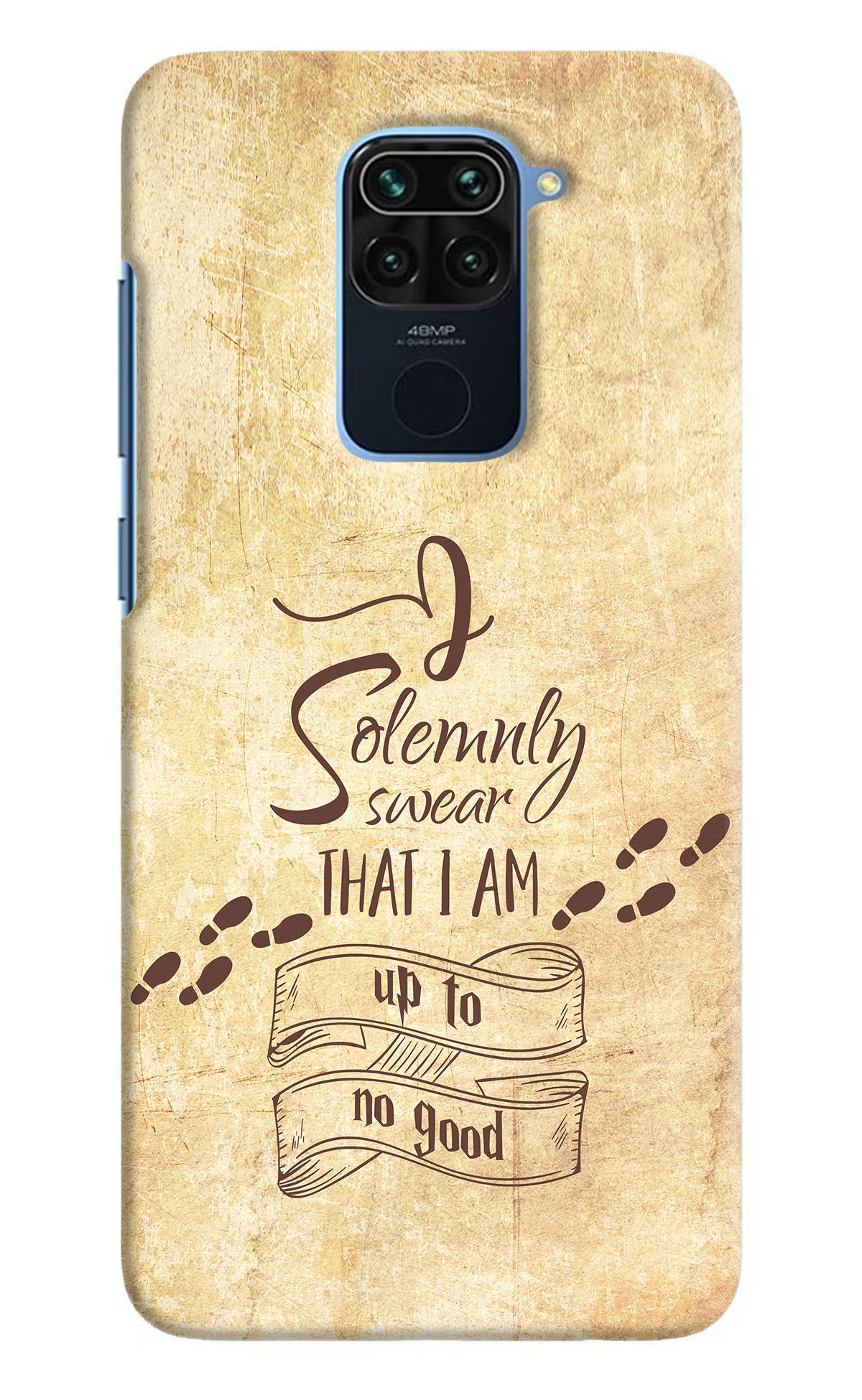 I Solemnly swear that i up to no good Redmi Note 9 Hard Case Back Cover by Casekaro