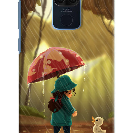 Rainy Day Redmi Note 9 Hard Case Back Cover by Casekaro