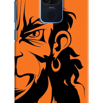 Hanuman Redmi Note 9 Hard Case Back Cover by Casekaro