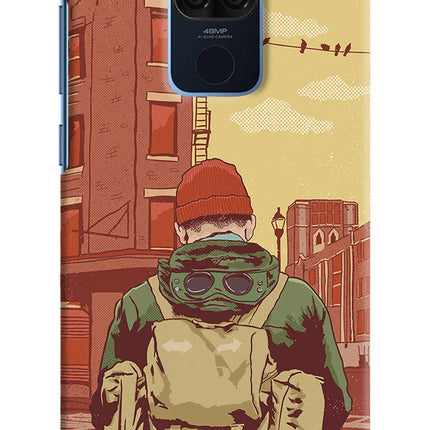 Adventurous Redmi Note 9 Hard Case Back Cover by Casekaro