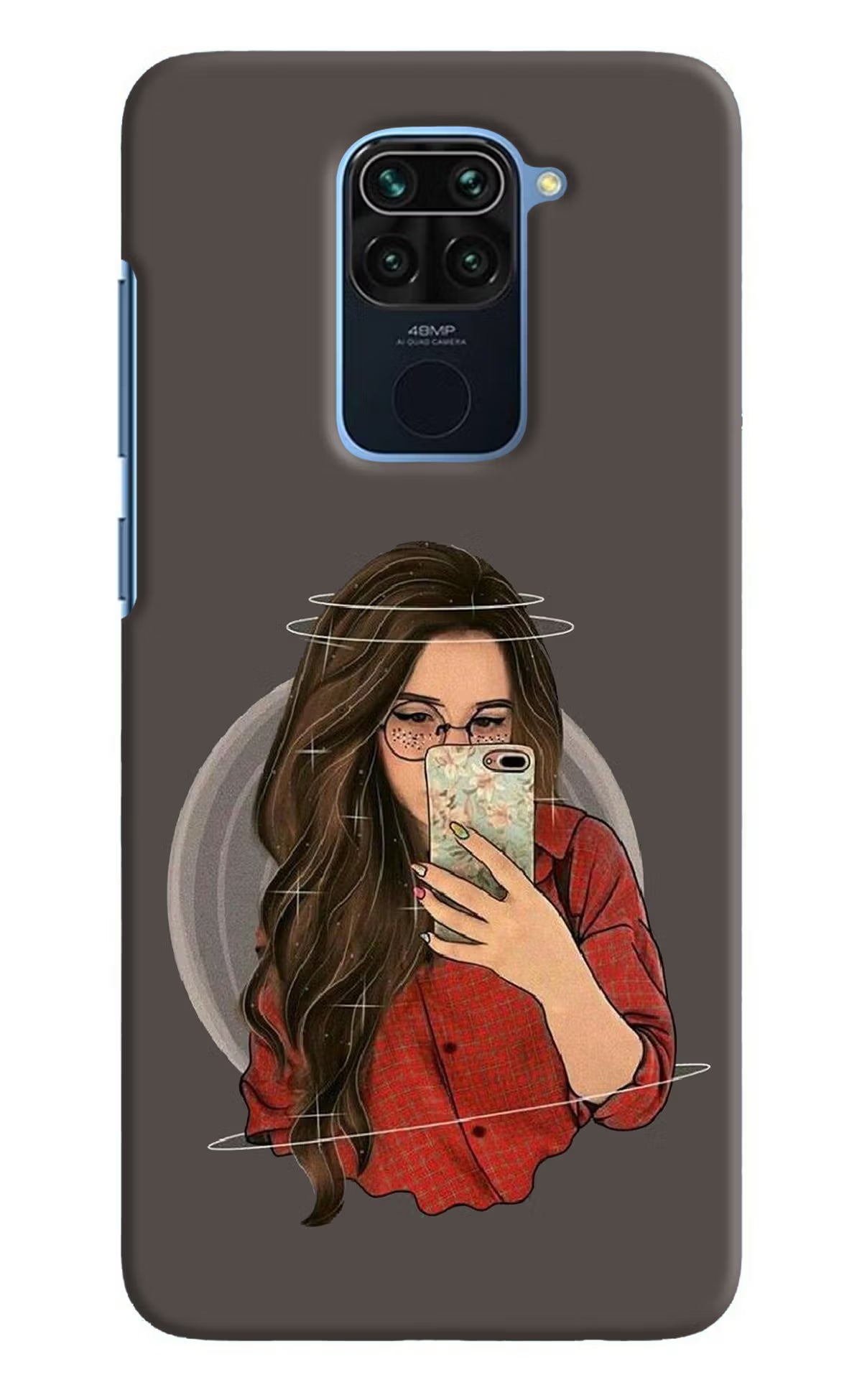 Selfie Queen Redmi Note 9 Hard Case Back Cover by Casekaro