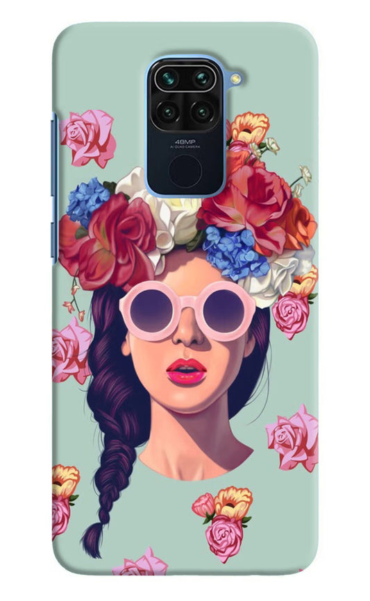 Pretty Girl Redmi Note 9 Hard Case Back Cover by Casekaro