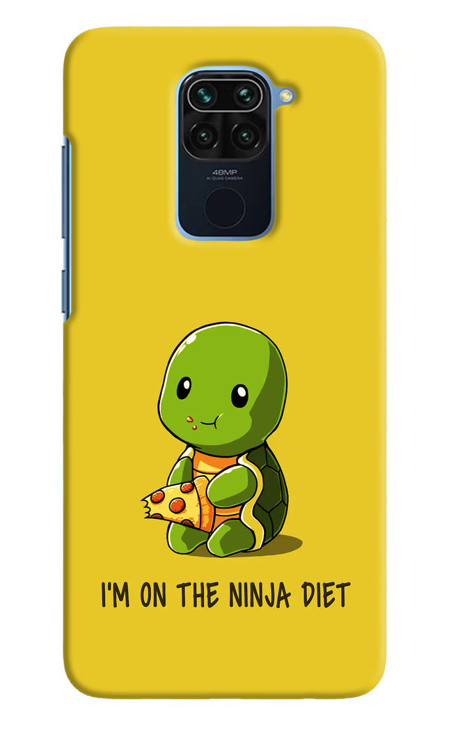 I'm on Ninja Diet Redmi Note 9 Hard Case Back Cover by Casekaro