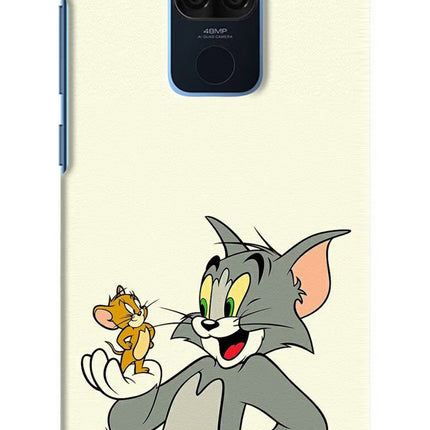 Tom & Jerry Redmi Note 9 Hard Case Back Cover by Casekaro