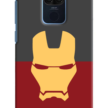 Ironman Redmi Note 9 Hard Case Back Cover by Casekaro