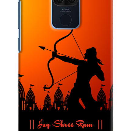 Lord Ram - 4 Redmi Note 9 Hard Case Back Cover by Casekaro