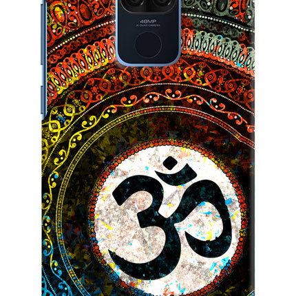 Om Cultural Redmi Note 9 Hard Case Back Cover by Casekaro