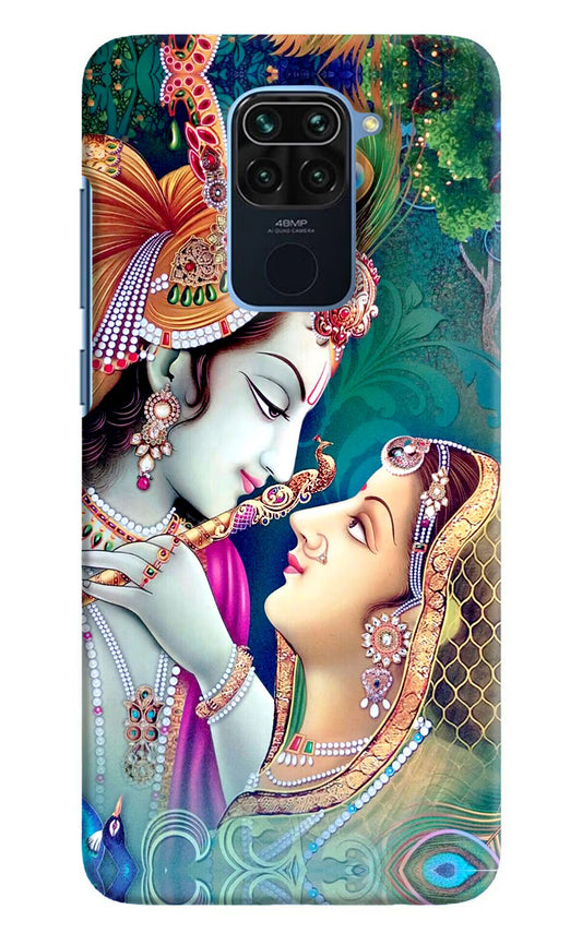 Lord Radha Krishna Redmi Note 9 Hard Case Back Cover by Casekaro