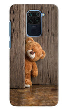 Teddy Wooden Redmi Note 9 Hard Case Back Cover by Casekaro