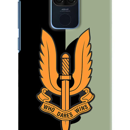Balidan Logo Redmi Note 9 Hard Case Back Cover by Casekaro