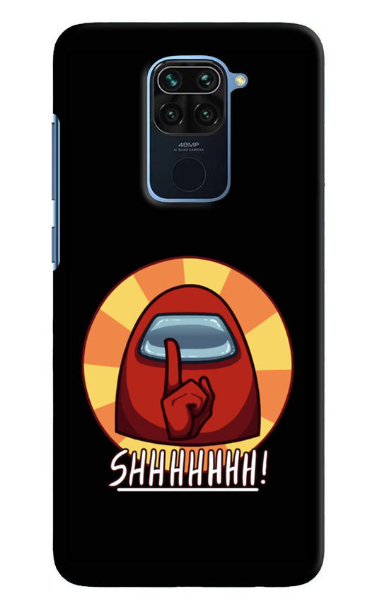 Among Us Shhh! Redmi Note 9 Hard Case Back Cover by Casekaro