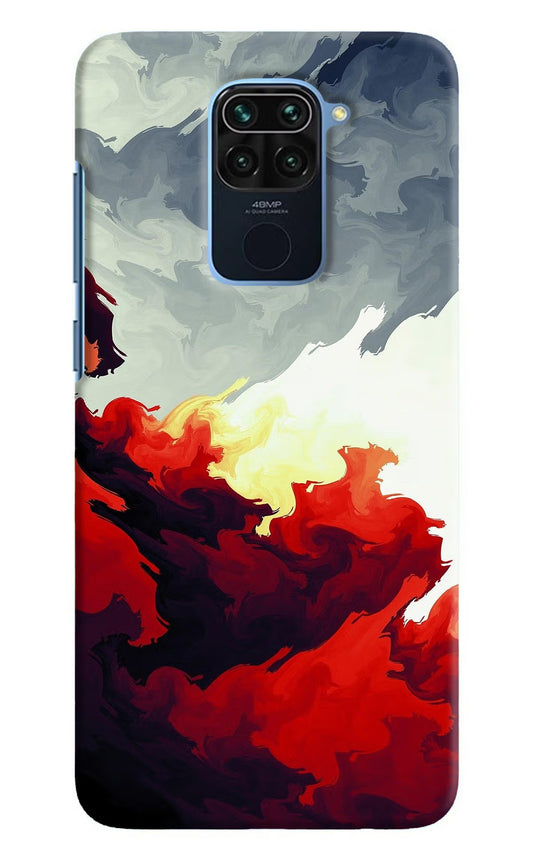 Fire Cloud Redmi Note 9 Hard Case Back Cover by Casekaro