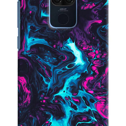 Abstract Redmi Note 9 Hard Case Back Cover by Casekaro