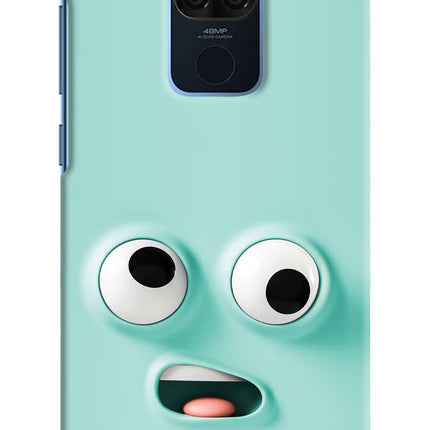 Funny Cartoon Redmi Note 9 Hard Case Back Cover by Casekaro