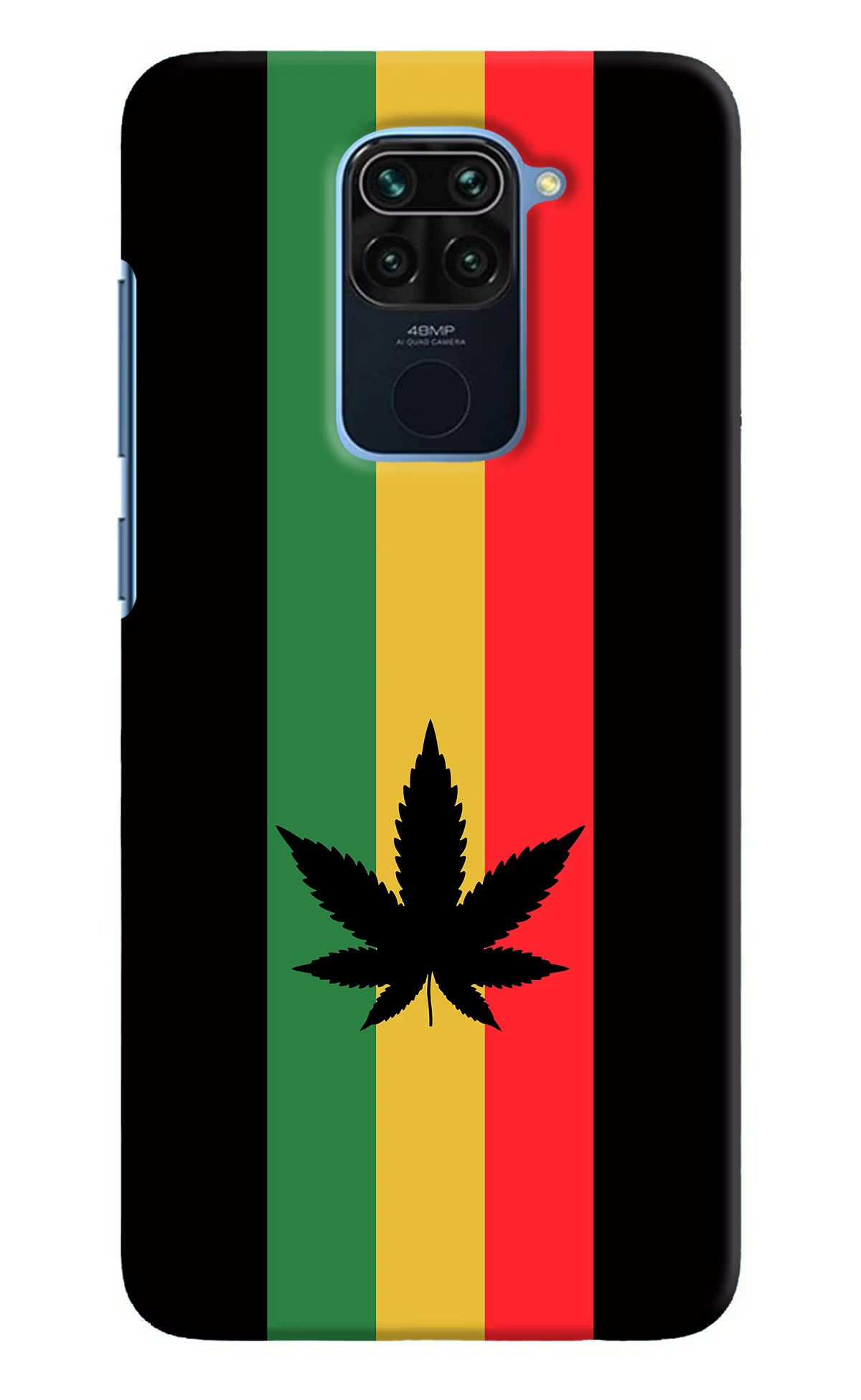 Weed Flag Redmi Note 9 Hard Case Back Cover by Casekaro