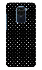 White Dots Redmi Note 9 Hard Case Back Cover by Casekaro