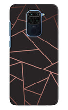 Geometric Pattern Redmi Note 9 Hard Case Back Cover by Casekaro